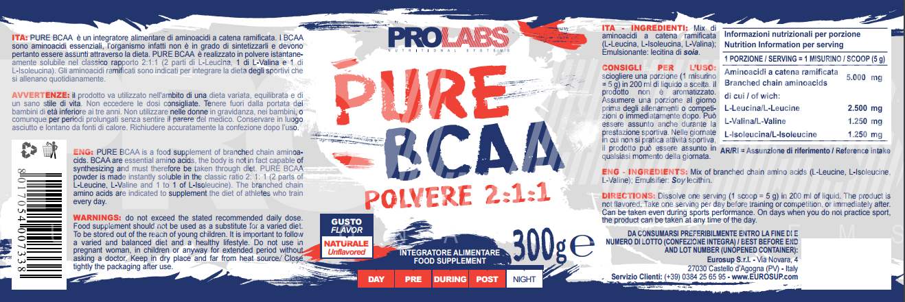 Pure BCAA info