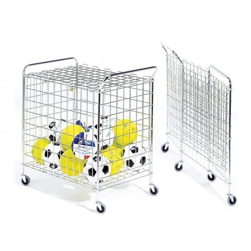 Kolica za lopte kromirana