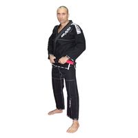 Jiu - Jitsu kimono - Fighter, crni 187-193 (A4)