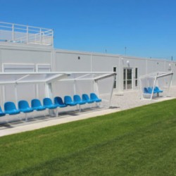 Kućice za rezervne igrače sa metalnom konstrukcijom model VIP