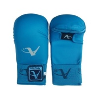 Rukavice za karate Arawaza WKF Style - plave XL