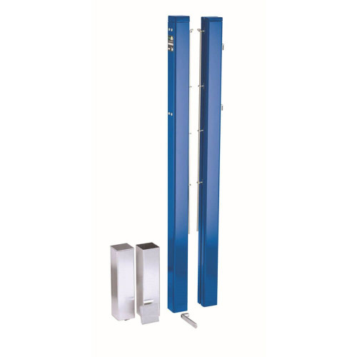 Stupovi za tenis ALU 80x80mm plavi