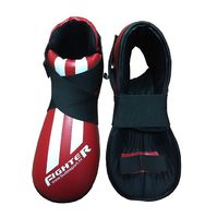 Štitnik za stopala Fighter Budo Sport - crveni XL