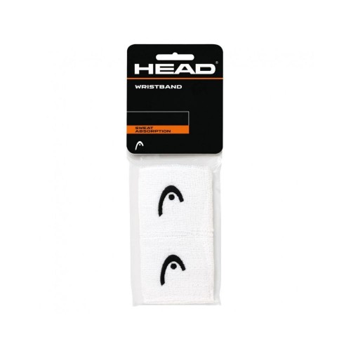 Znojnici za ruke 2.5" HEAD, bijela