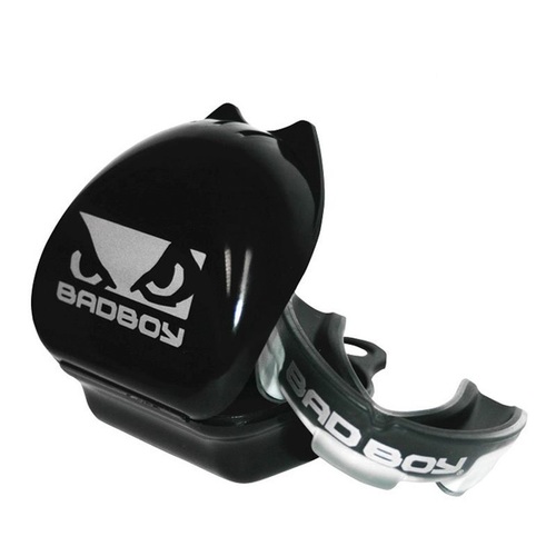 Štitnik za zube BadBoy - crno/srebrni