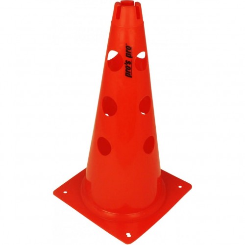 Čunjevi s rupama 38 cm crveni - set 6 kom