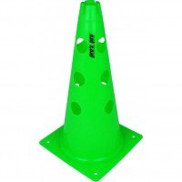 Čunj s rupama PVC 38 cm zeleni