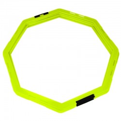 Koordinacijski prstenovi oktogonalni 50cm set 6kom žuti