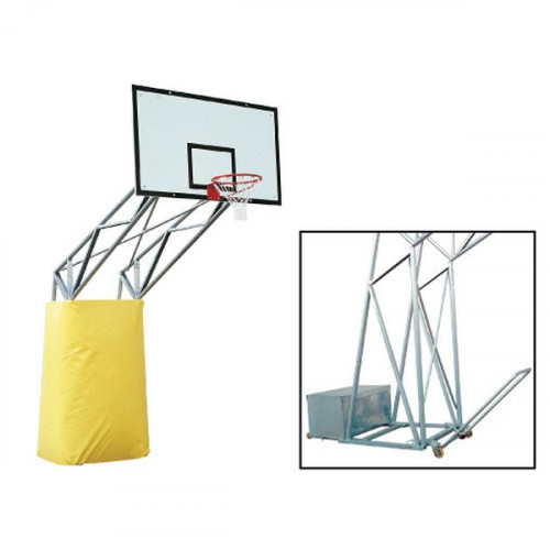 Košarkaška konstrukcija, mobilna, izbočena 225 cm