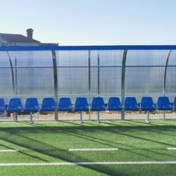 Kućice za rezervne igrače sa aluminijskom konstrukcijom