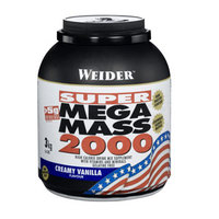 Weider Super Mega Mass 2000 3kg vanilija