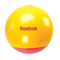 Pilates lopta Reebok žuto-roza
