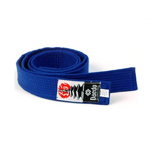 Jednobojni pojas Dae do - plavi
