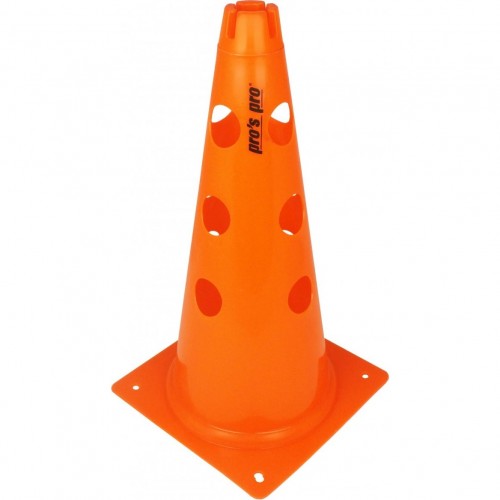 Čunjevi s rupama 38 cm narančasti - set 6 kom