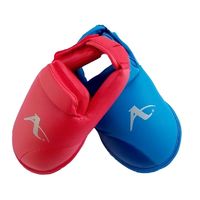 Štitnici za stopalo Arawaza WKF Style - crveni M