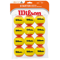 Wilson Starter Game x12 orange
