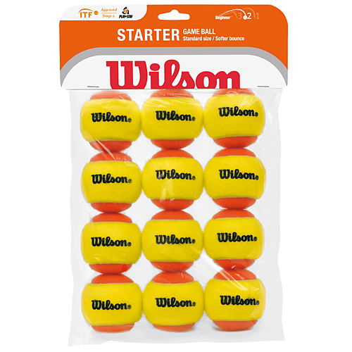 Wilson Starter Game x12 orange