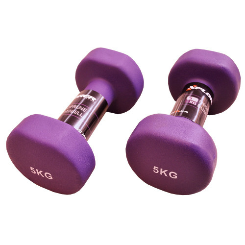 Set željeznih neopren utega Xplorer 5kg